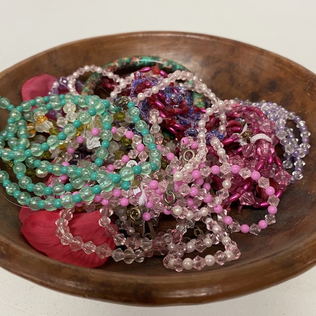 JEWELLERY, Coloured Beads Necklace Bracelet